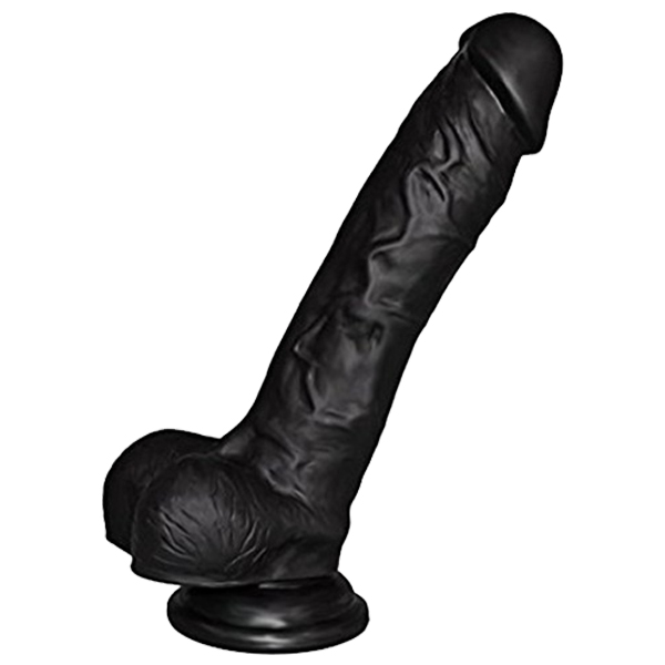 8 inch Black Dildo With Suction Cup
