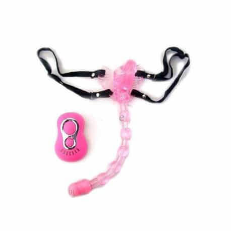Wearable Butterfly Whip Anal Vagina Stimulator AESSOD-008