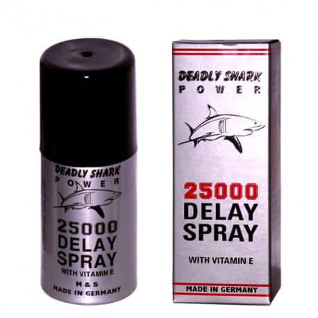 Deadly Shark 25000 Delay Spray for Men with Vitamin E AESDTZ-011