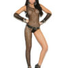 One Side Sexy Bodystocking & Arm Bands